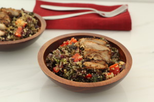 Miso Chicken Salad, Nourishedpurely.ca