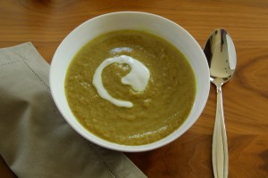 Homemade Healthy Roasted Curried Cauliflower Soup